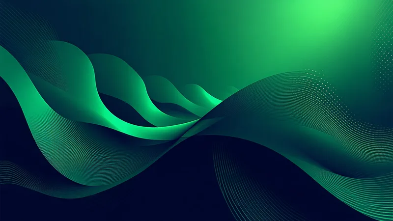 Abstract pipeline velocity metrics visualization with flowing data streams